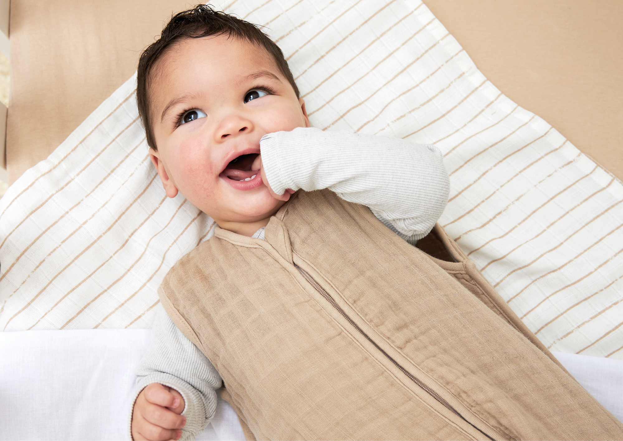 Baby sleeping best sale bag too long